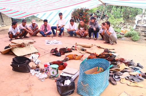 Triệt xóa tụ điểm đá gà quy mô lớn, thu giữ hơn 100 triệu đồng