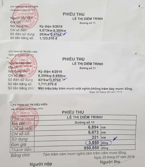 Người dân Khu dân cư Diệu Hiền vẫn phải trả tiền điện gấp đôi giá nhà nước