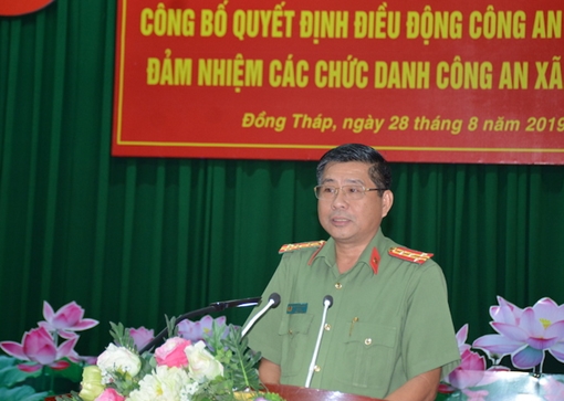 Công an Đồng Tháp điều động Công an chính quy về xã