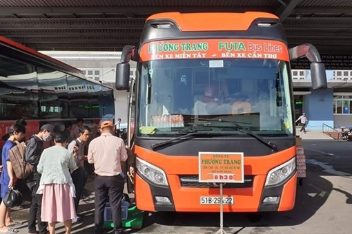 Cần Thơ mở bán vé xe Tết, hành khách có thể đặt mua vé online