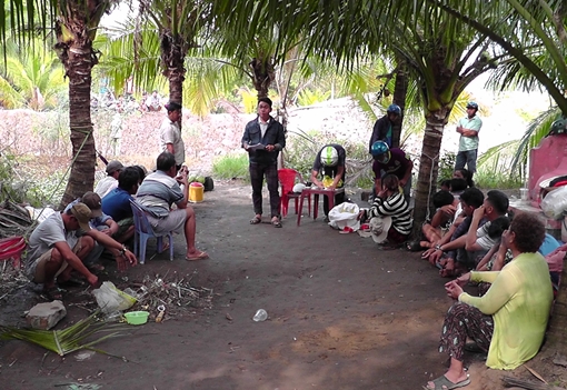 Nhiều phụ nữ bị bắt quả tang trên sòng tài xỉu