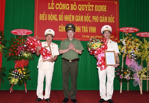 Công an tỉnh Trà Vinh có tân Giám đốc