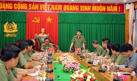 Phối hợp, nâng cao hiệu quả tuyên truyền giữa Báo CAND và Công an tỉnh Vĩnh Long