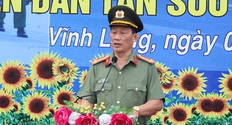 Công an Vĩnh Long mở đợt cao điểm tấn công, trấn áp các loại tội phạm