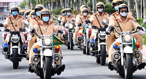 Công an tỉnh Trà Vinh quyết tâm bảo đảm an ninh, an toàn trong năm 2021