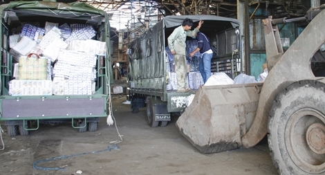 Cần Thơ tiêu hủy hơn 177.000 bao thuốc lá nhập lậu