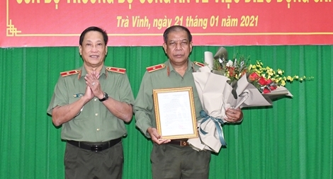 Phó Cục trưởng Cục Đối ngoại được điều động làm Phó giám đốc Công an Trà Vinh