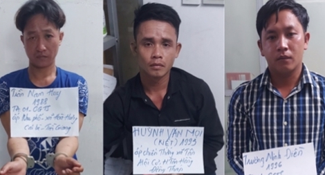 Ba đối tượng gây 10 vụ cướp trên QL1