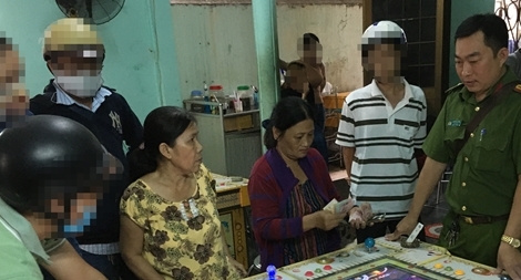 Triệt xóa điểm đánh bạc bằng hình thức “game bắn cá” ở Trà Vinh