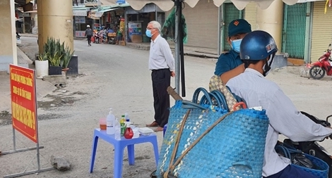 Phong tỏa phòng khám đa khoa An Thái Trung và chợ Tân Thanh