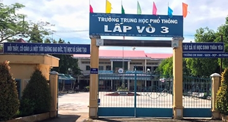 Dừng điểm thi trường THPT Lấp Vò 3 vì ảnh hưởng nguy hiểm dịch COVID-19