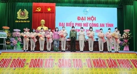 Đại hội đại biểu phụ nữ Công an tỉnh Đồng Tháp