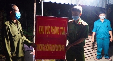 Trà Vinh gỡ phong tỏa khu vực ở xã Hùng Hòa