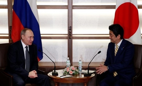 Nga – Nhật kí kết gần 70 văn kiện hợp tác