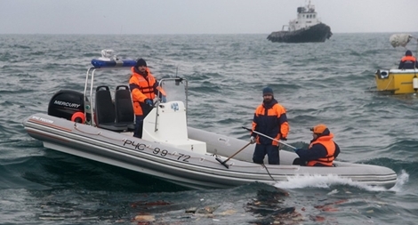 Nga điều 3.500 người tới tìm kiếm máy bay Tu-154 bị rơi