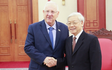 Tổng thống Israel bày tỏ sự ngưỡng mộ đối với Chủ tịch Hồ Chí Minh