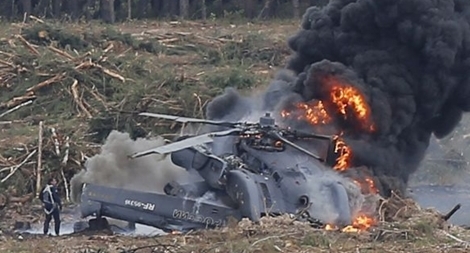 Rơi trực thăng quân sự ở Ukraine, 5 người thiệt mạng