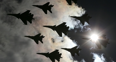 Dàn phi công Nga tham chiến ở Syria sẽ duyệt binh Ngày Chiến thắng