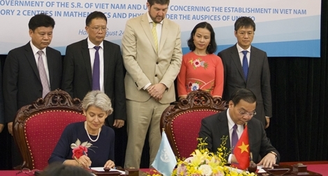 UNESCO bảo trợ thành lập trung tâm Toán học và Vật lý tại Việt Nam