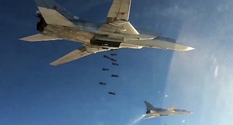 Không quân Nga mở đợt không kích diệt hơn 1.000 mục tiêu IS