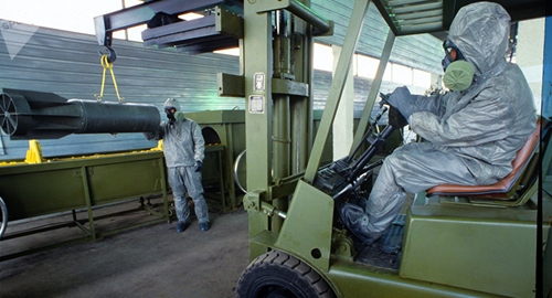 Nga tố Mỹ không tiêu hủy vũ khí hóa học đúng cam kết