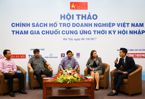 Nóng chính sách hỗ trợ DN Việt tham gia chuỗi cung ứng thời kỳ hội nhập