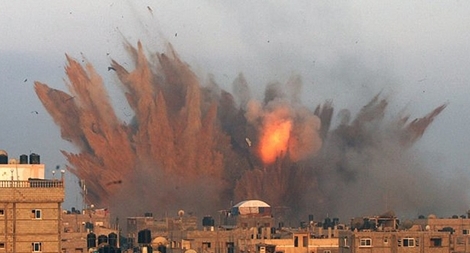 Khoảnh khắc máy bay Nga hủy diệt căn cứ ngầm của khủng bố 