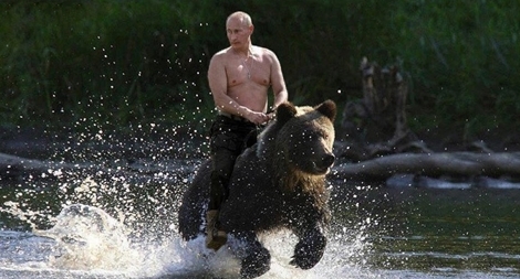 Tổng thống Putin hé lộ về bức ảnh cưỡi gấu gây bão dư luận