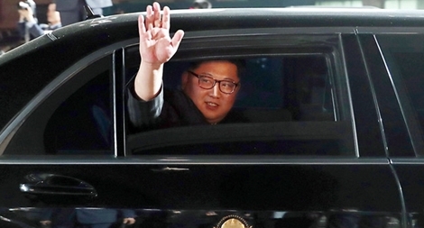 Nhà lãnh đạo Kim Jong-un đã đến Singapore