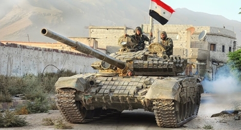Quân đội Syria ồ ạt "dội lửa" vào phiến quân ở Deraa