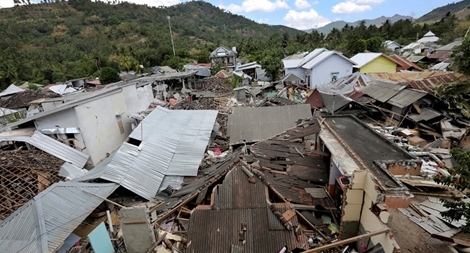 Indonesia xác nhận gần 14.000 người thương vong vì động đất