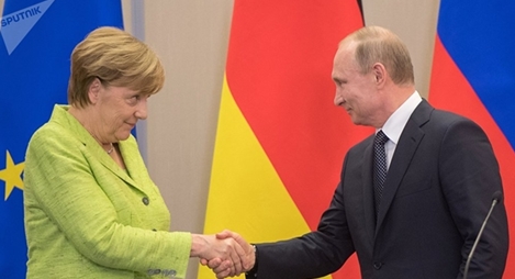 Tình hình Syria nóng hầm hập, Thủ tướng Đức lại tìm tới ông Putin