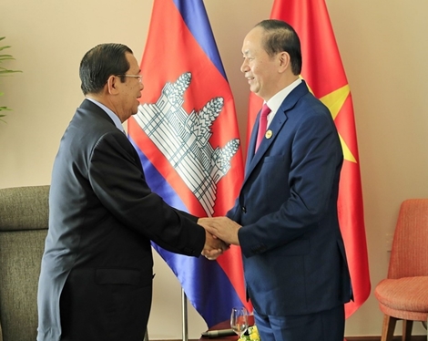 Thủ tướng Campuchia kể chuyện từng 5 lần được Chủ tịch Trần Đại Quang cắt tóc