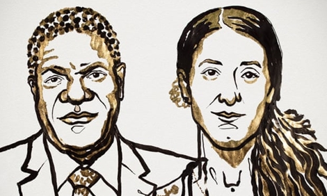 Nobel Hòa bình 2018 vinh danh những người hùng chống nạn bạo lực tình dục