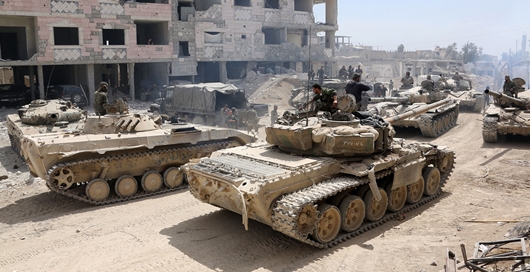 Syria thề không để mất mảnh đất nào rơi vào tay Mỹ