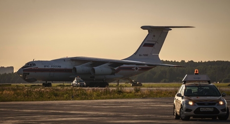 Nga chuyển gấp 300 tấn hàng viện trợ bằng máy bay cho Venezuela