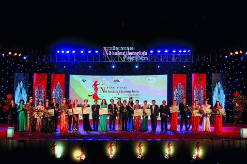 Tôn vinh Nữ hoàng Thương hiệu Việt Nam 2019