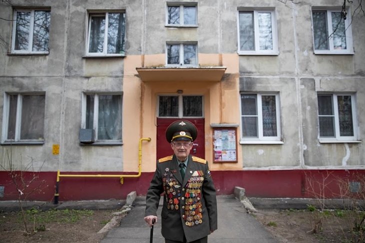 Khách mời 100 tuổi của Tổng thống Putin tại lễ duyệt binh ở Quảng trường Đỏ