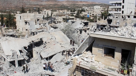 "Chảo lửa" Idlib cháy lớn, dân thường Syria ùn ùn bỏ nhà đi lánh nạn