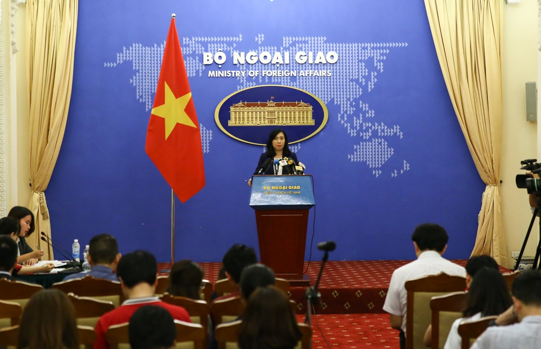 Yêu cầu Trung Quốc tôn trọng chủ quyền với quần đảo Hoàng Sa và Trường Sa của Việt Nam