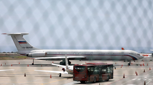 Máy bay quân sự Nga tới Venezuela sau tuyên bố của ông Putin