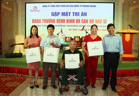 Tiếp thêm nghị lực sống và niềm vui của các thương bệnh binh Thuận Thành