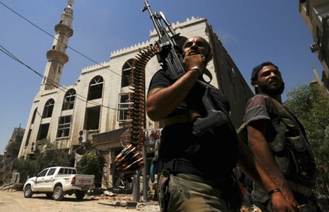 Phiến quân đột kích tòa nhà chính phủ, sát hại 9 cảnh sát Syria