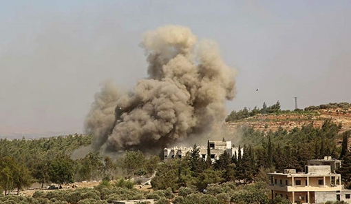 Máy bay Nga dội bão lửa vào cứ điểm khủng bố ở Idlib, Syria