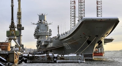 Nga lên lịch cho tàu sân bay Kuznetsov trở lại đại dương