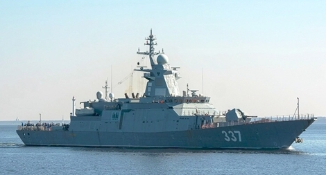 Nga biên chế siêu tàu chiến mang tên lửa siêu vượt âm Zircon