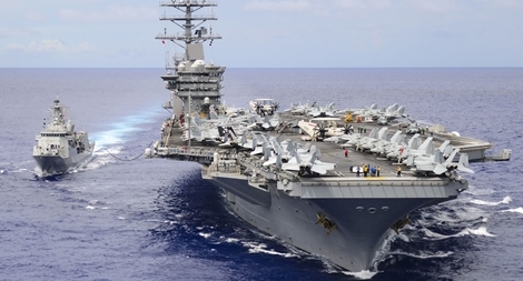 Iran dọa biến tàu sân bay Mỹ thành tàu ngầm trong vài giờ 