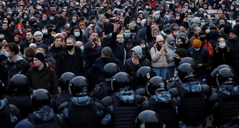 Vợ Navalny sắp hầu tòa vì biểu tình trái phép