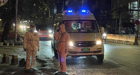 Campuchia ghi nhận số ca COVID-19 cao kỷ lục