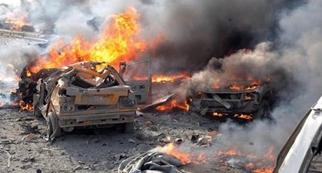 Thiết giáp trúng bom ở Syria, binh sĩ Nga thiệt mạng